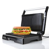 thumbnail of BLACK+DECKER BXGR1000E Grill de 1000W con placas de 23 x 14.5 cm de superficie, asa de toque frío, placa superior autoajustable, cierre de seguridad