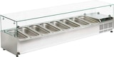 thumbnail of Zutatenkühlschrank mit vitrine mit 8 gn 1/4-150 behältern - 1800x335x440 mm - 160 W 230/1V - 781418CV Eurast