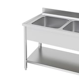 thumbnail of Fregadero Doble Seno Industrial para Hostelería INOX FRE126C