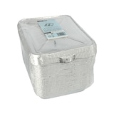 thumbnail of Starpak 50 Menüschalen + Deckel, Alu 2-geteilt 0,83 l 3 cm x 17,7 cm x 22,5 cm