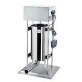 thumbnail of Maquina embutidora profesional electrica con pedal de chorizos salchichas morcillas de 10 litros vertical