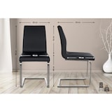 thumbnail of Esszimmerstuhl Belfort schwarz