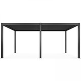 thumbnail of Tonnelle bioclimatique autoportée gris 3 x 6 x 2.5 m