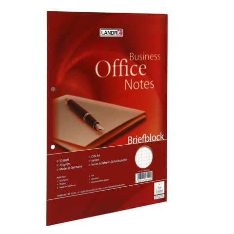 Briefblock A4/50Bl kariert