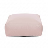 thumbnail of Puf de jardín rosa empolvado para sofá modular