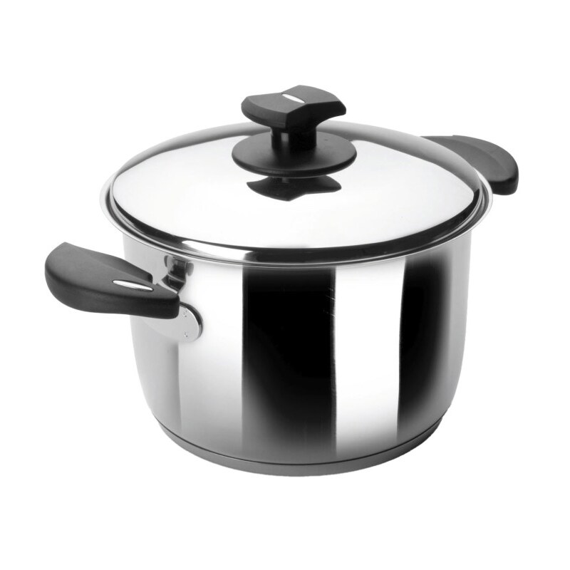 LACOR Topf mit Deckel NOVA LADYCOR Edelstahl 18/10 18x14cm induktionsgeeignet 3,5L 88118