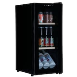 thumbnail of Bierkoelkast München - Vrijstaand - Zwart - Bierklimaatkast 52 flessen - 77 x 34.5 x 45 cm - Glazen deur