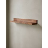 thumbnail of Wandregal aus Massivholz Sheesham, nachhaltig, starke Auflagefläche, ideal für Wohnräume und Flure, handgefertigt. 140x24x17 cm | Kadima Design