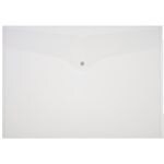 thumbnail of Viking Dokumentenmappe DIN A3 Druckknopf PP (Polypropylen) Quer 32 (B) x 45,6 (H) cm Transparent 5 Stück