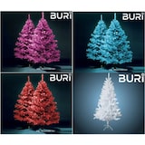 thumbnail of künstlicher Weihnachtsbaum weiß, blau, rot, pink 120-210cm weiß Höhe 210 cm