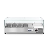 thumbnail of Arktic koelvitrine voor 6xGN1/3 geharde hygiënische afzuigkap 1405x420x460mm