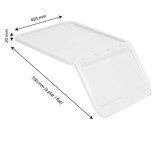 thumbnail of GILAC Couvercle pour bac à ingrédients 40 L et 80 L - - L - Blanc G144712