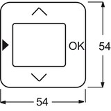thumbnail of Busch-Jaeger Zentralscheibe ws 6435-212 2CKA006430A0285