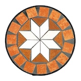 thumbnail of DanDiBo Blumenhocker Mosaik Rund 46 cm Blumenständer 12011 Beistelltisch Pflanzenständer Mosaiktisch