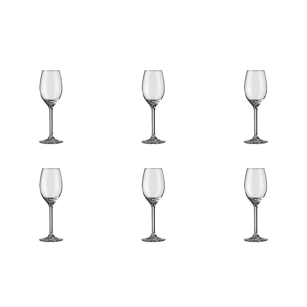 Royal Leerdam Portwein Sherryglas 540680 Esprit 14 cl - Transparent 6 Stück