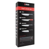 thumbnail of Dick 1905 5-delige set volstalen koksmessen met foedraal