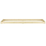 thumbnail of Studentenbett Bodenbett Futon extra niedriges Bett für Mansardenzimmer 90x200 Fichte Tanne geölt V-60.47-09 Rollrost und Matratze inkl.