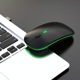 thumbnail of Souris Sans Fil Rechargeable 1600 DPI Lumières Colorées Design Élégant Noir YONIS