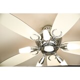 thumbnail of Westinghouse Arius Deckenventilator  (Ø) 132 cm Flügelfarbe: Weiß, Schwarz Gehäusefarbe (Details): C