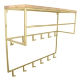 thumbnail of LOFT42 Jip Kapstok - 12 haken - Metaal - Goud - 100x80x33