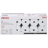 thumbnail of SIGMA Rouleaux de caisses thermiques CR02, 80 mm x 76 m, 10 unités