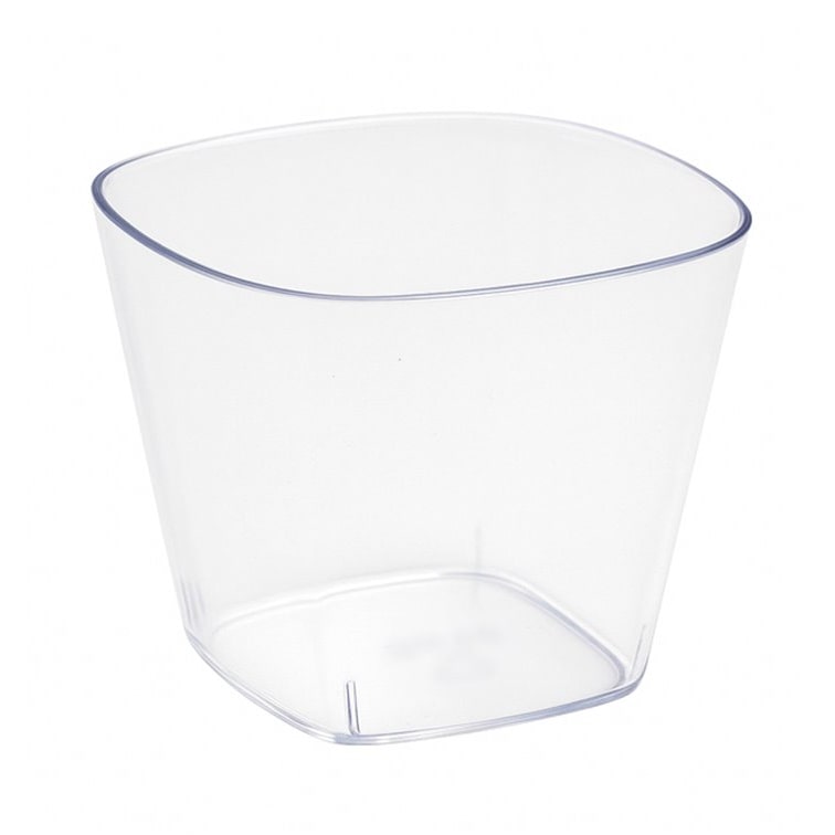 MONOUSO - Copo de Prova PS Transparente 150ml 7,3x7,3x6,1cm (20 Uds)