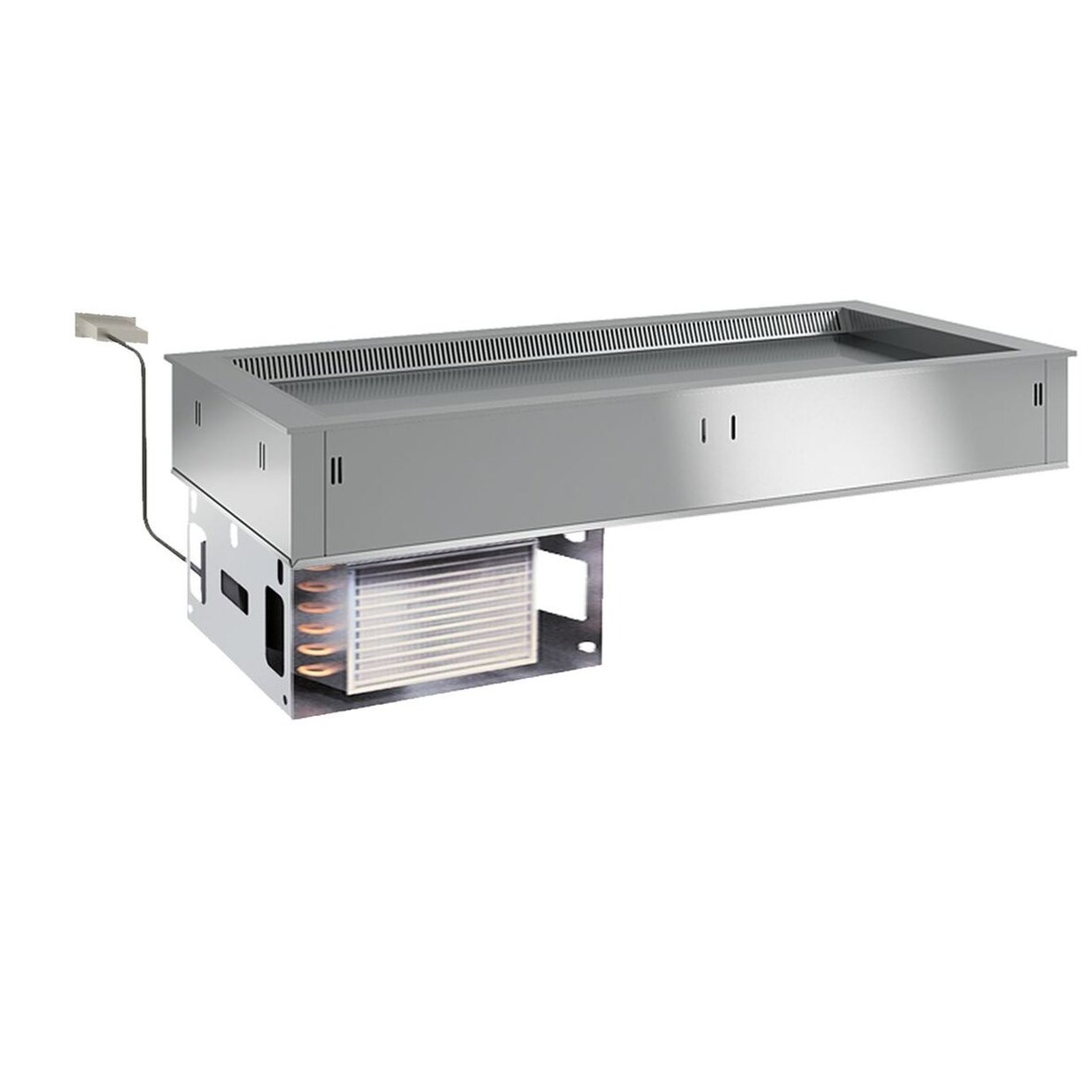 KBS Einbaukühlplatte 800x700x570 mm GN 2/1 Umluftkühlung 230 Volt Steckerfertig