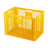 thumbnail of 4 Stück Bäckerkisten 600 x 400 x 410 mm + 1 Transportroller in Gelb