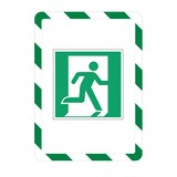 thumbnail of DJOIS by Tarifold,confezione 2 cornici Magneto safety retro magnetico A4,verde/bianco
