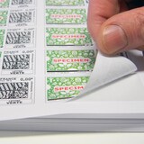 thumbnail of Lot de 1000 Planches A4 de 24 étiquettes  spéciales TIMBRE - 6,35 x 3,39 cm = 24000 étiquettes