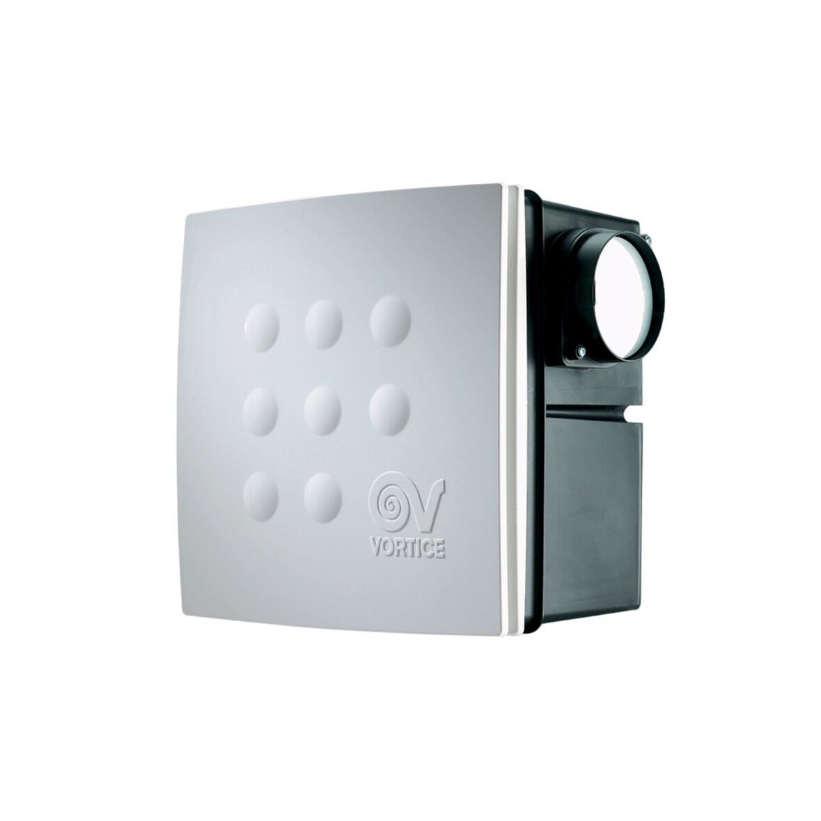 Schachtventilator Quadro Micro I UP Weiß 27