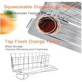 thumbnail of Gasfrit – Espremedor de laranjas automático em aço inox, elétrico, 20 laranjas por minuto