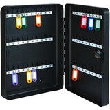 thumbnail of Schlüsselschrank Stahlblech 280x80x370mm für 60 Schlüssel anthrazit