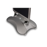 thumbnail of Kundenstopper »Hampton«, Aluminium silber mit Wassertank, DIN A1