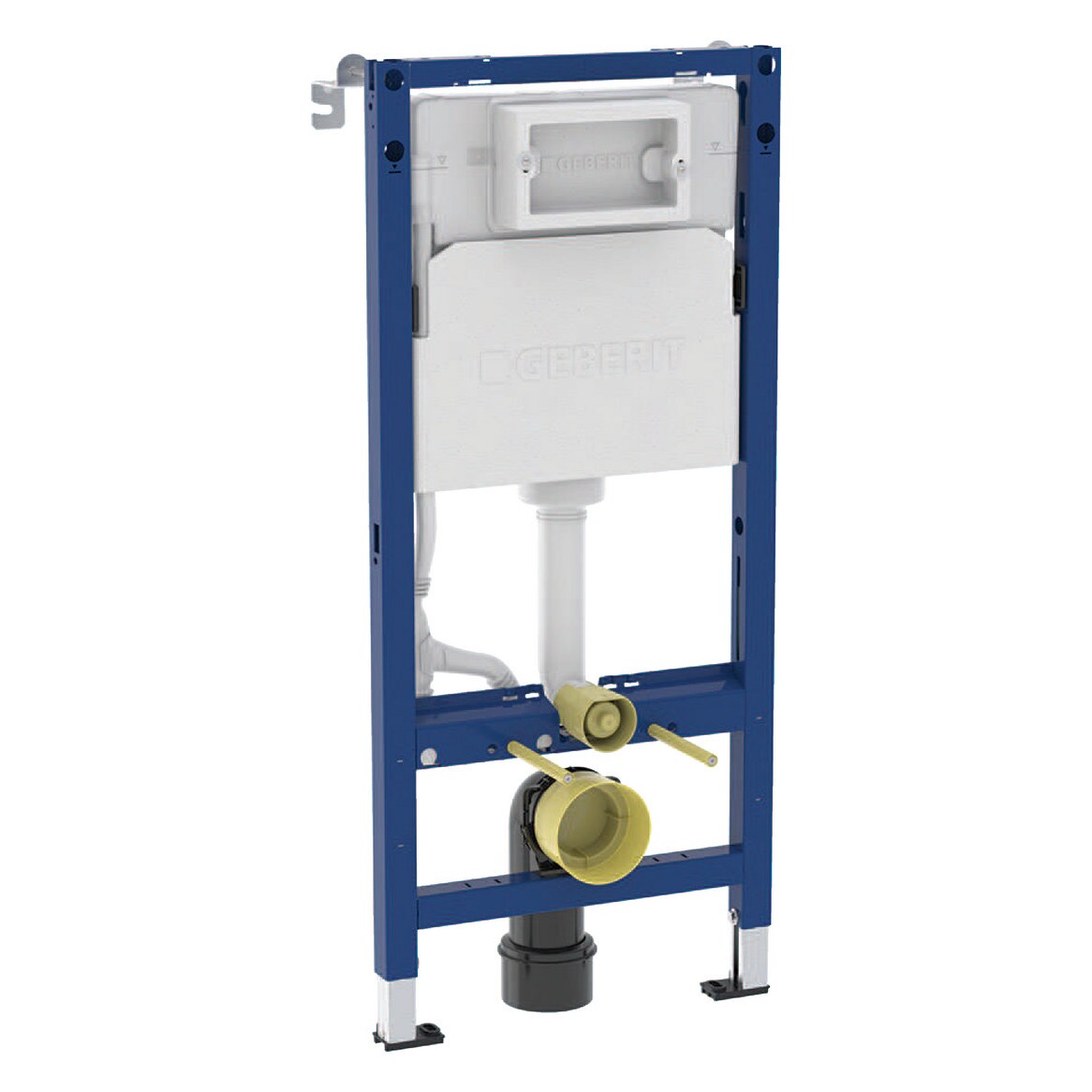 Geberit Duofix Basic Element für Wand WC, 112cm mit Delta UP-Spülkasten 12cm