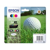 thumbnail of Originele Epson 34Xl inkt 4-pack Xl zwart, geel, cyaan, magenta originele blisterverpakking voor Workforce Pro Wf-3720, Wf-3720Dw