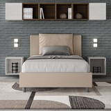 thumbnail of Itamoby Letto Una piazza e mezza Antea L.120 P.200 Rete e Contenitore Tortora