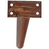 thumbnail of 4er Set Möbelfüße 21 cm dunkelbraun