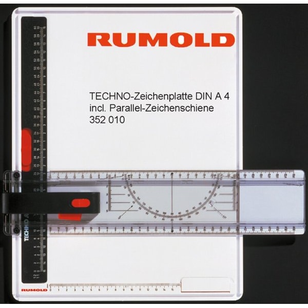 Zeichenplatte Rumold Techno A4 incl. Parallel-Zeichenschiene
