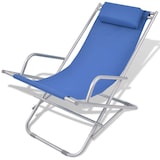 thumbnail of Helloshop26 - Liegende Terrassenstühle 2 Stk. Stahlblau 02_0011902