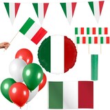 thumbnail of Italien Party Deko Set 74 tlg. Partyset Partydeko rot grün weiß