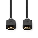 thumbnail of Nedis High Speed ​​HDMI  Kabel mit Ethernet - HDMI Stecker - HDMI Stecker - 4K@60Hz - ARC - 18 Gbps - 5.00 m - Rund - PVC - Anthrazit - Box
