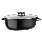 thumbnail of GSW Ovaler Bräter XL 38 x 25 cm Gourmet Ceramica Induktion, ca. 8,5 L, backofengeeignet bis 240°C