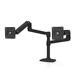 thumbnail of Ergotron LX Monitorhalterung für 2 Monitore mit C-Klemme (45-610-224), schwarz
