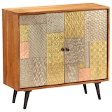 thumbnail of Helloshop26 - Aparador buffet mueble consola mueble de almacenamiento 80 cm madera maciza de acacia 4402249