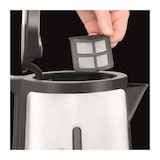 thumbnail of Krups BW 442 D tetera eléctrica 1,7 L 2400 W Negro, Acero inoxidable