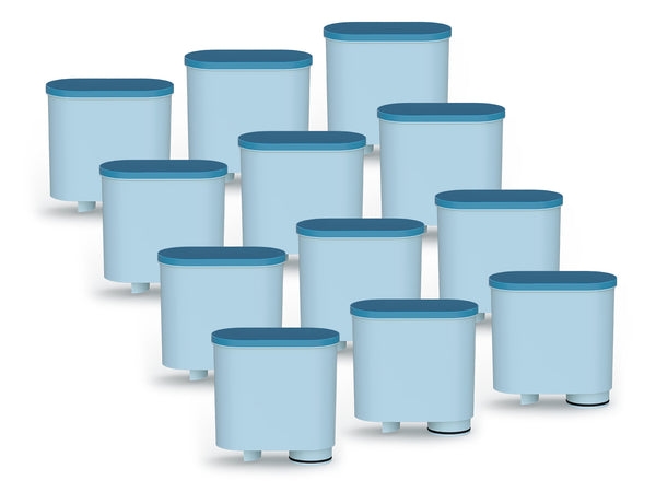 PearlCo Clear Wasserfilter für Philips & Saeco Kaffeemaschinen komp. mit AquaClean CA6903 - Pack 12