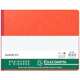 thumbnail of Exacompta - Réf. 6310E - 1 Piqûre 25x32cm 5x5 folioté 80 pages - Couleurs aléatoires