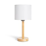 thumbnail of Ledkia Lámpara de Mesa LED Pórtatil Madera con Batería USB Recargable Folgosa Natural