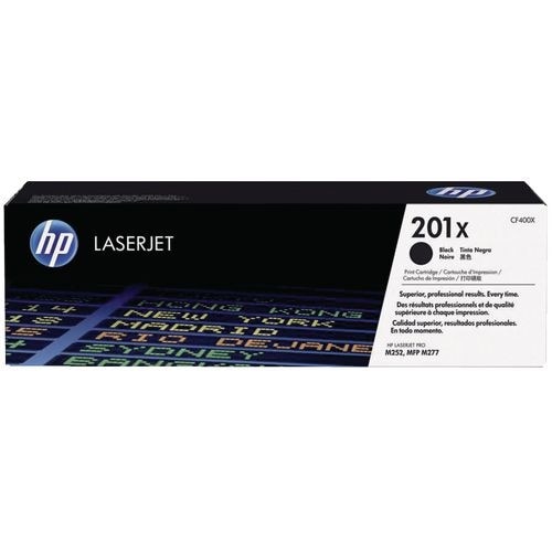 HP CF400X Noir Cartouche de Toner ORIGINALE - 201X